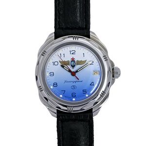 Vostok Komandirskie Vintage 70's Men's Watch  Blue Dial 431958 Mechanical Wind